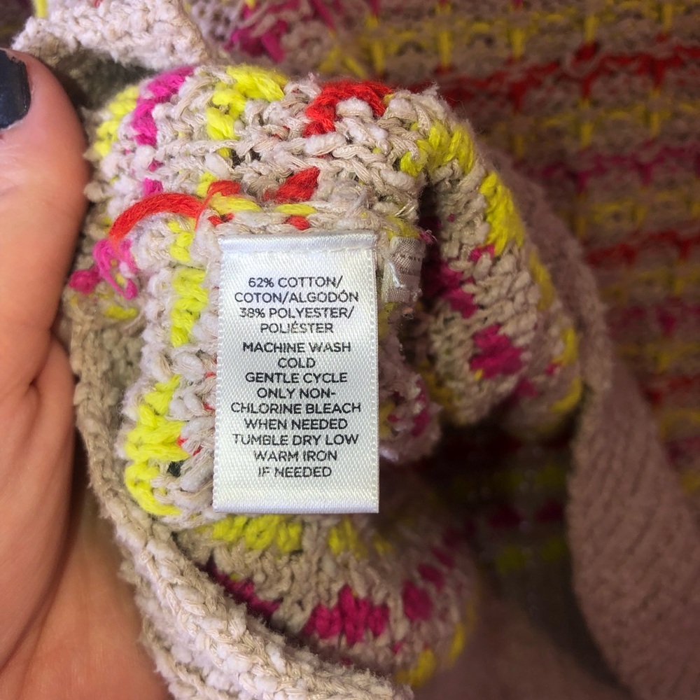 Loft Multi Color Sweater - Picture 6 of 7